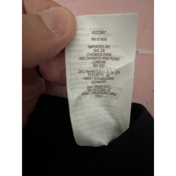 Candace Cameron Bure Black Pull-On Pants Petite 4X Rayon Blend Comfort Stretch - Picture 8 of 10